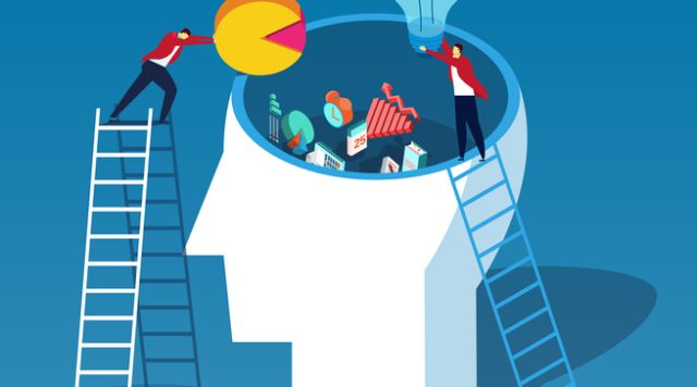 Throw data and ideas into the brain