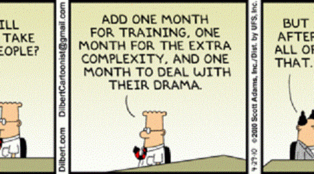 brooks law dilbert