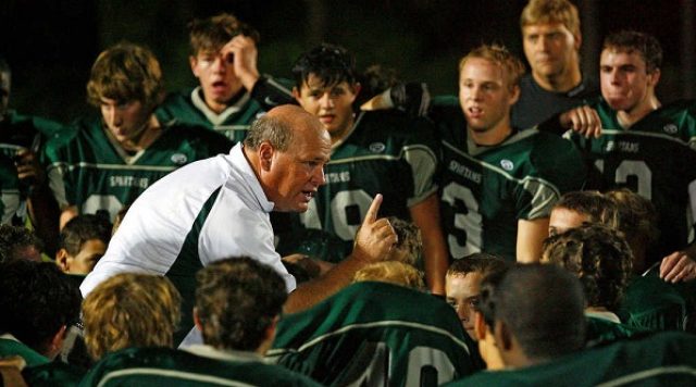 coach team pep talk