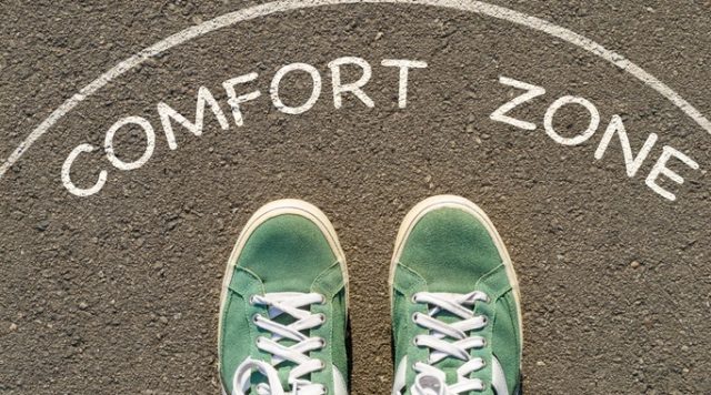 comfort zone, edge