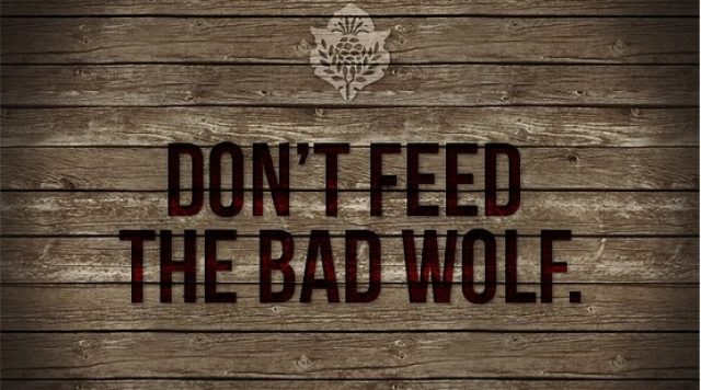 dont feed bad wolf
