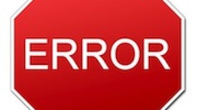 errors inevitable