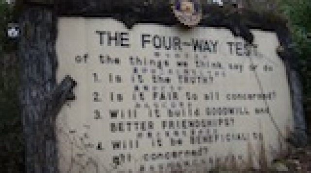 four way test