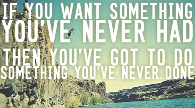 if you want something