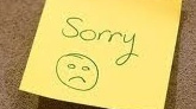 not so sorry sorry