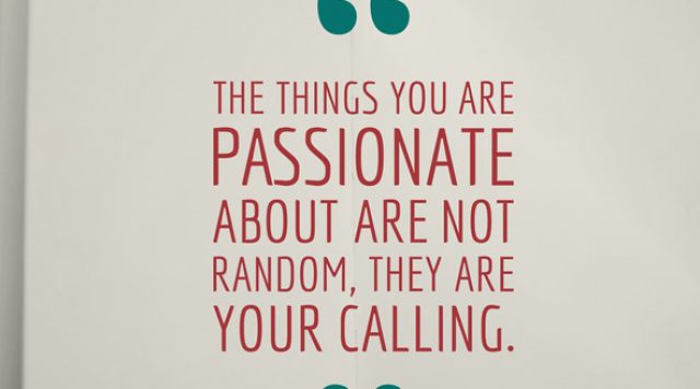 passion calling