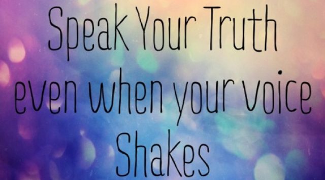 speak your truth
